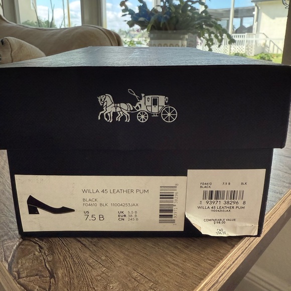Coach Willa 45 Leather Pumps - Picture 6 of 6
